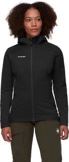 MAMMUT Rime Light IN Flex Hooded Jacket Women black Wanderjacken MAMMUT