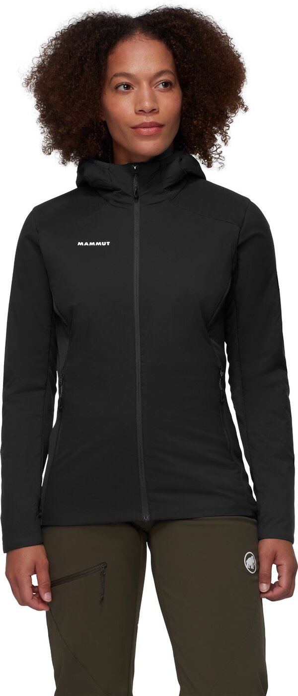 MAMMUT Rime Light IN Flex Hooded Jacket Women black Wanderjacken MAMMUT