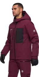 MAMMUT Stoney HS Thermo Hooded Jacket Men Skijacken MAMMUT