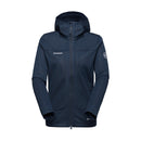MAMMUT Ultimate VIII SO Hooded Jacket Women Wanderjacken MAMMUT marine S