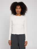 MAZINE Babylock Hems Longsleeve Freizeitshirts /-blusen MAZINE 35 XS