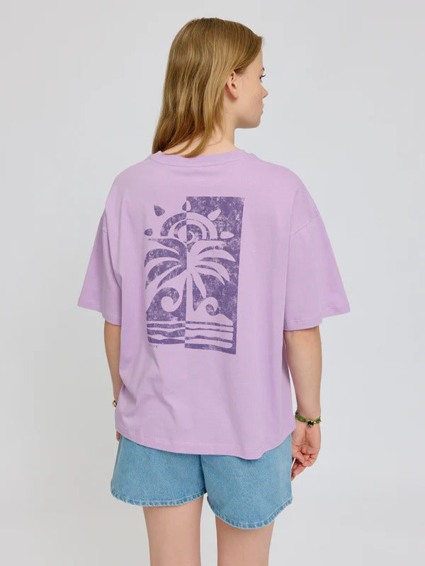 MAZINE Back Print T-Shirt Freizeitshirts /-blusen MAZINE