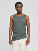 MAZINE Back Print Tanktop Freizeitshirts /-hemden MAZINE 71 S
