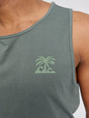 MAZINE Back Print Tanktop Freizeitshirts /-hemden MAZINE