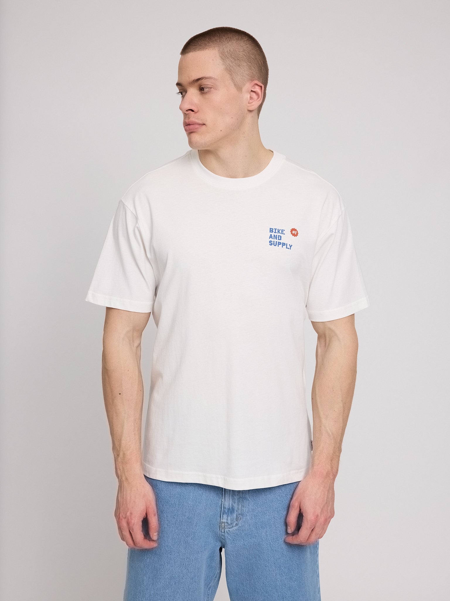 MAZINE Back Print Theme T-Shirt Freizeitshirts /-hemden MAZINE 124 S