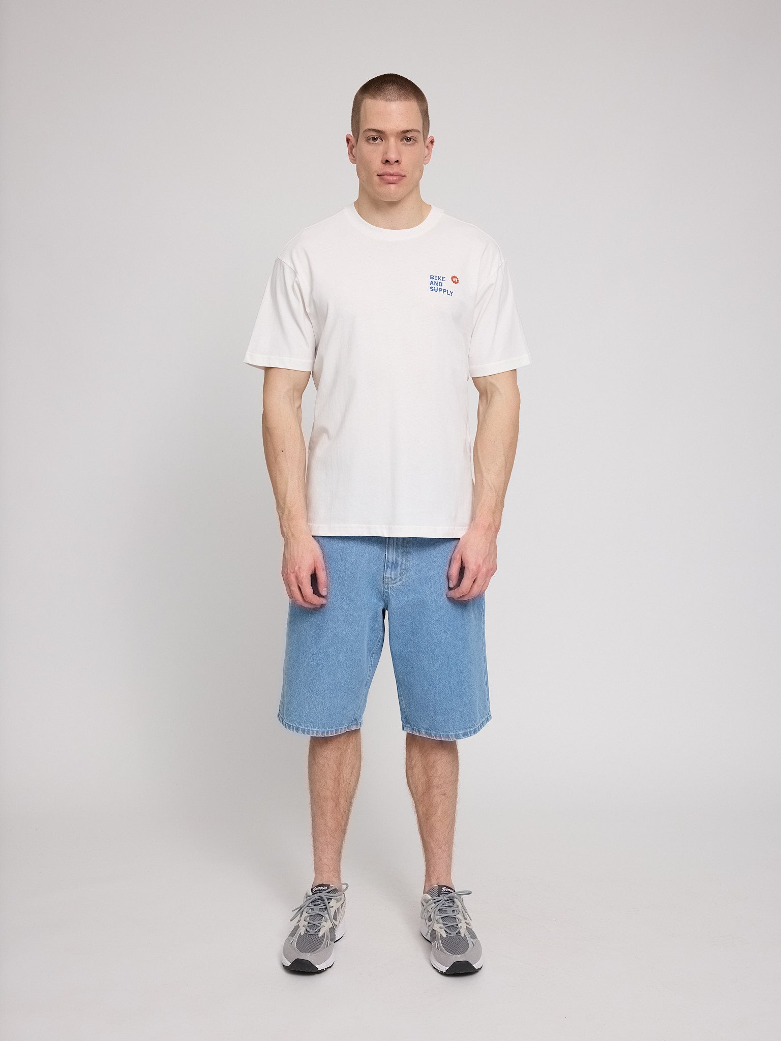 MAZINE Back Print Theme T-Shirt Freizeitshirts /-hemden MAZINE