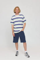 MAZINE Bold Striped T Freizeitshirts /-hemden MAZINE