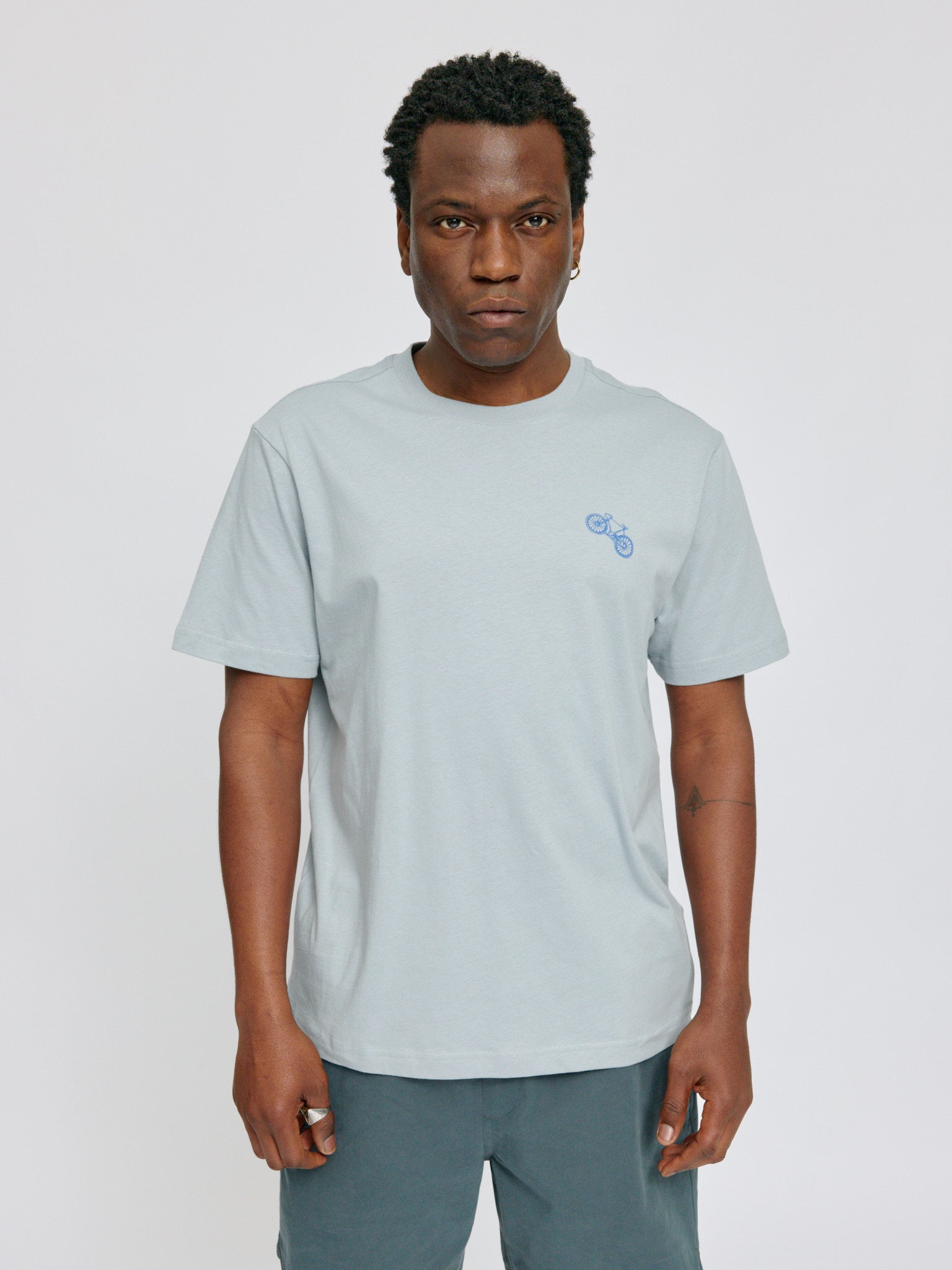 MAZINE Chest Print T-Shirt Freizeitshirts /-hemden MAZINE 93 S