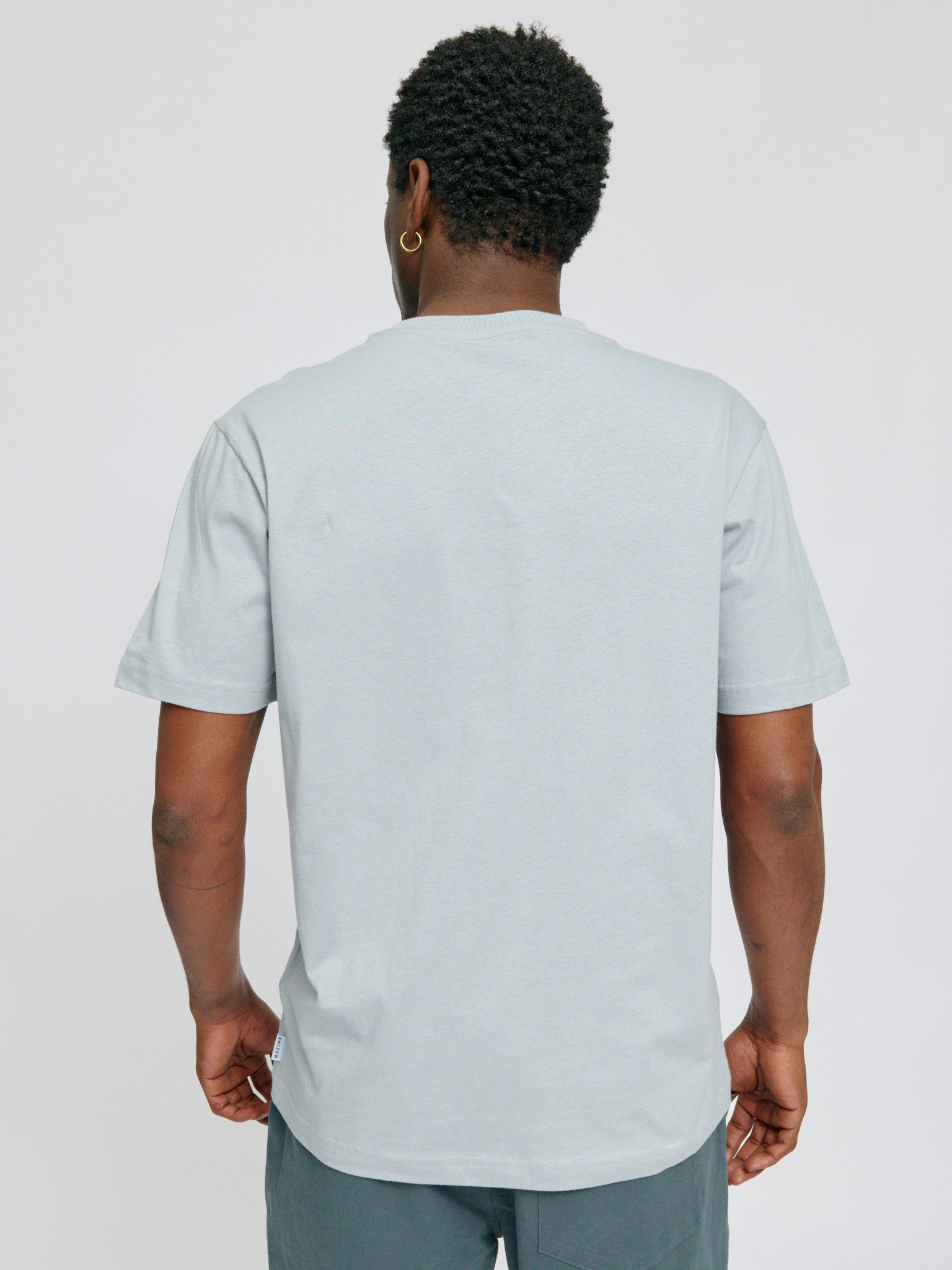 MAZINE Chest Print T-Shirt Freizeitshirts /-hemden MAZINE