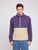 MAZINE Color Block Fleece Half-Zip