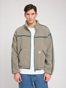MAZINE Contrast Tape Sherpa Jacket