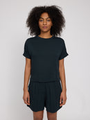MAZINE Crew Neck Viscose Blouse Freizeitshirts /-blusen MAZINE 42 XS