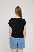 MAZINE Cropped T Loose Fit Freizeitshirts /-blusen MAZINE