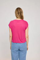 MAZINE Cropped T Loose Fit Freizeitshirts /-blusen MAZINE