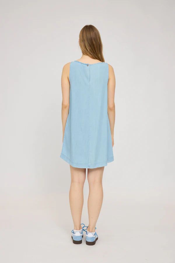 MAZINE Denim Mini-Dress Kleider & Röcke MAZINE
