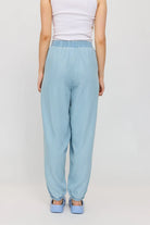 MAZINE Denim Parachute Pants Freizeithosen MAZINE