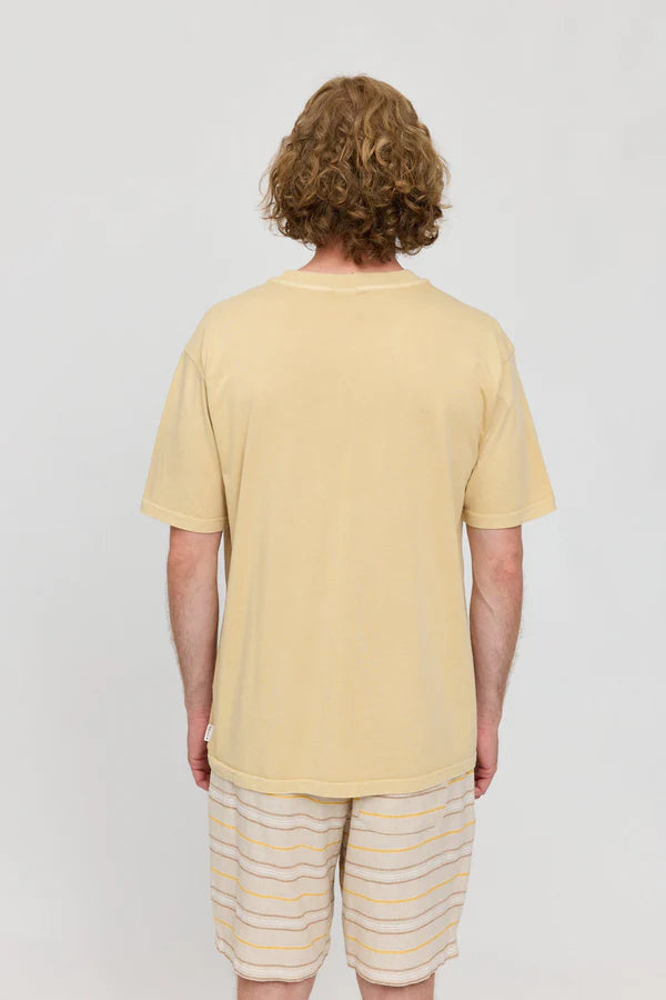 MAZINE Faded T Natural Dye Freizeitshirts /-hemden MAZINE