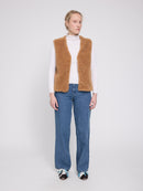 MAZINE Faux-Fur Vest