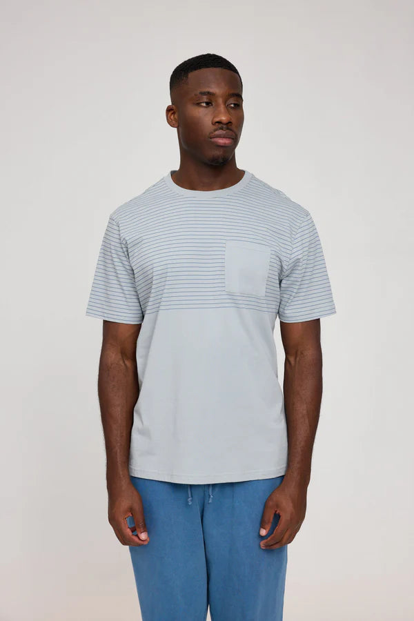 MAZINE Halfway Striped T Organic Cotton Freizeitshirts /-hemden MAZINE