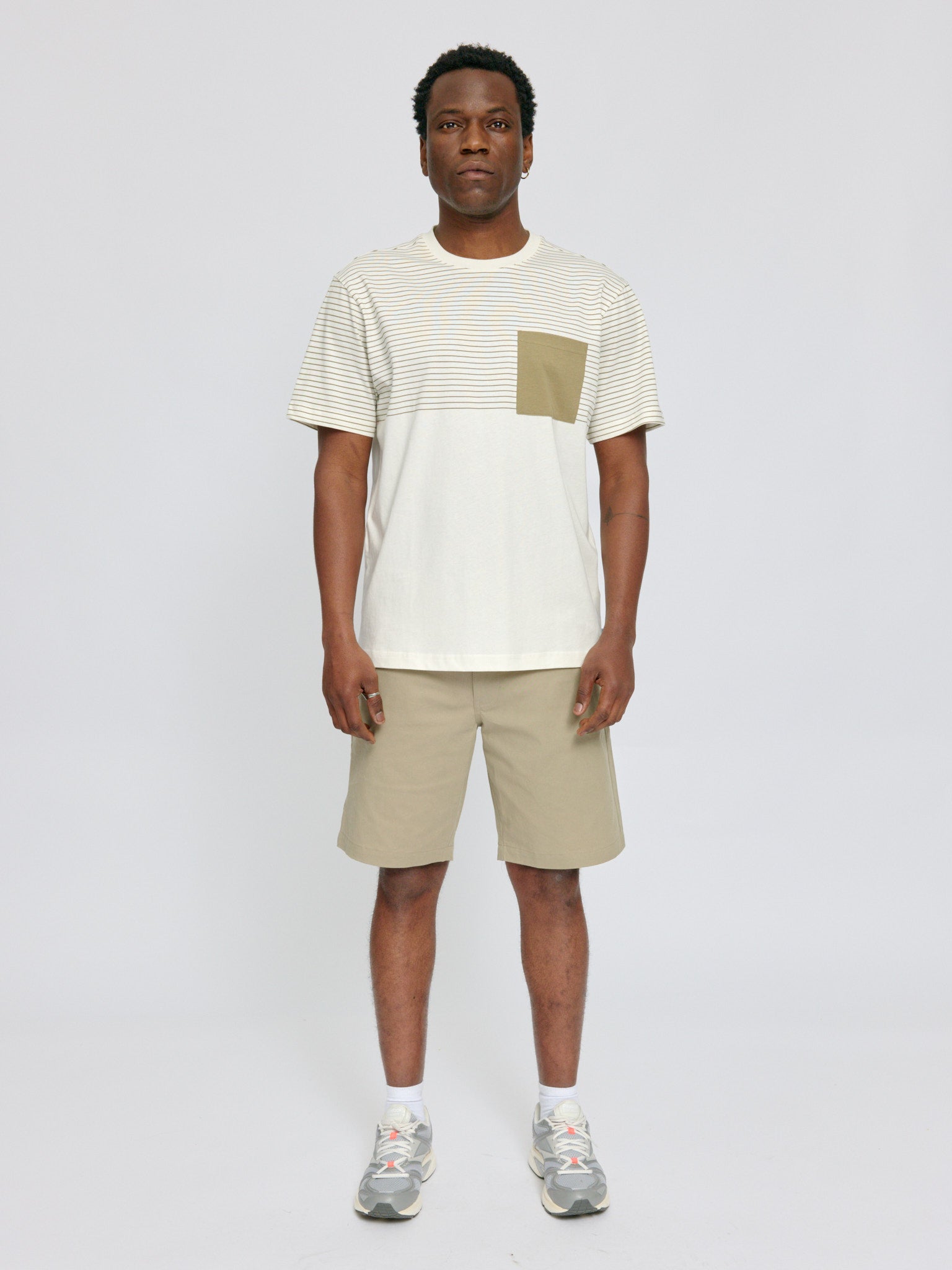 MAZINE Halfway Striped T-Shirt Freizeitshirts /-hemden MAZINE
