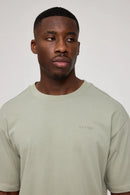 MAZINE Heavy Basic T Organic Cotton Freizeitshirts /-hemden MAZINE SEAGRASS S