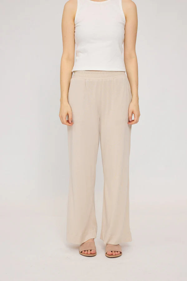MAZINE Jersey Knit Wide Leg Pants Freizeithosen MAZINE