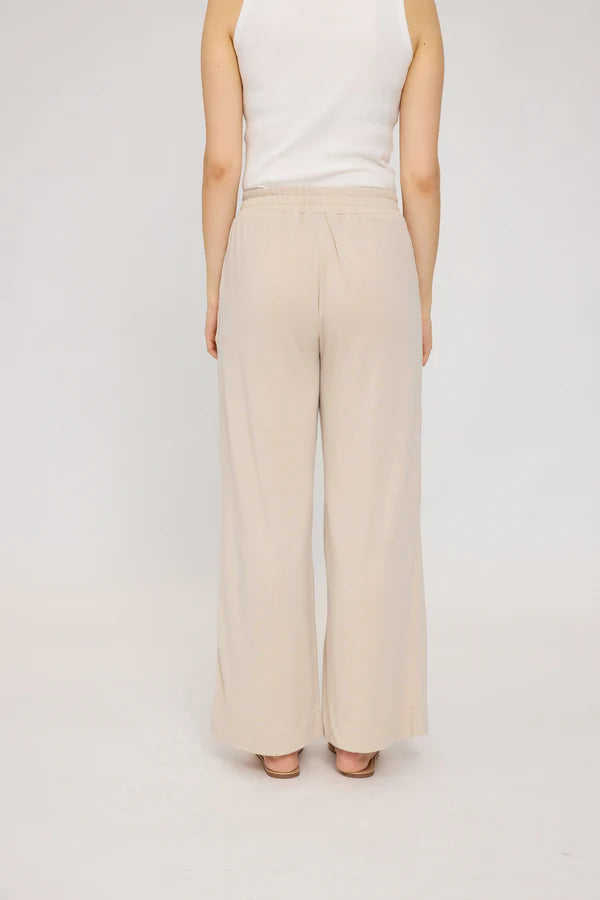 MAZINE Jersey Knit Wide Leg Pants Freizeithosen MAZINE