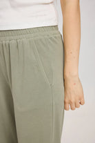 MAZINE Jersey Knit Wide Leg Pants Freizeithosen MAZINE