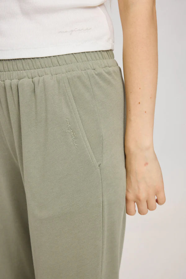 MAZINE Jersey Knit Wide Leg Pants Freizeithosen MAZINE