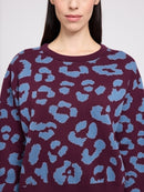 MAZINE Leo Jacquard Knit Jumper