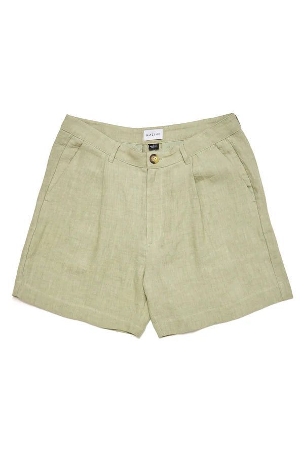 MAZINE Linen Bermuda Shorts Freizeithosen MAZINE