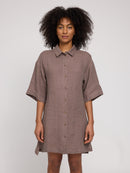 MAZINE Linen Shirt Dress Kleider & Röcke MAZINE 23 XS