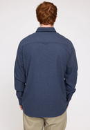 MAZINE Melange Flannel Shirt