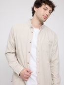MAZINE Melange Flannel Shirt