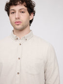 MAZINE Melange Flannel Shirt