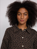 MAZINE Printed Denim Jacket