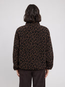 MAZINE Printed Sherpa Jacket