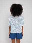 MAZINE Printed Short Sleeve Crinkle Shirt Freizeitshirts /-blusen MAZINE