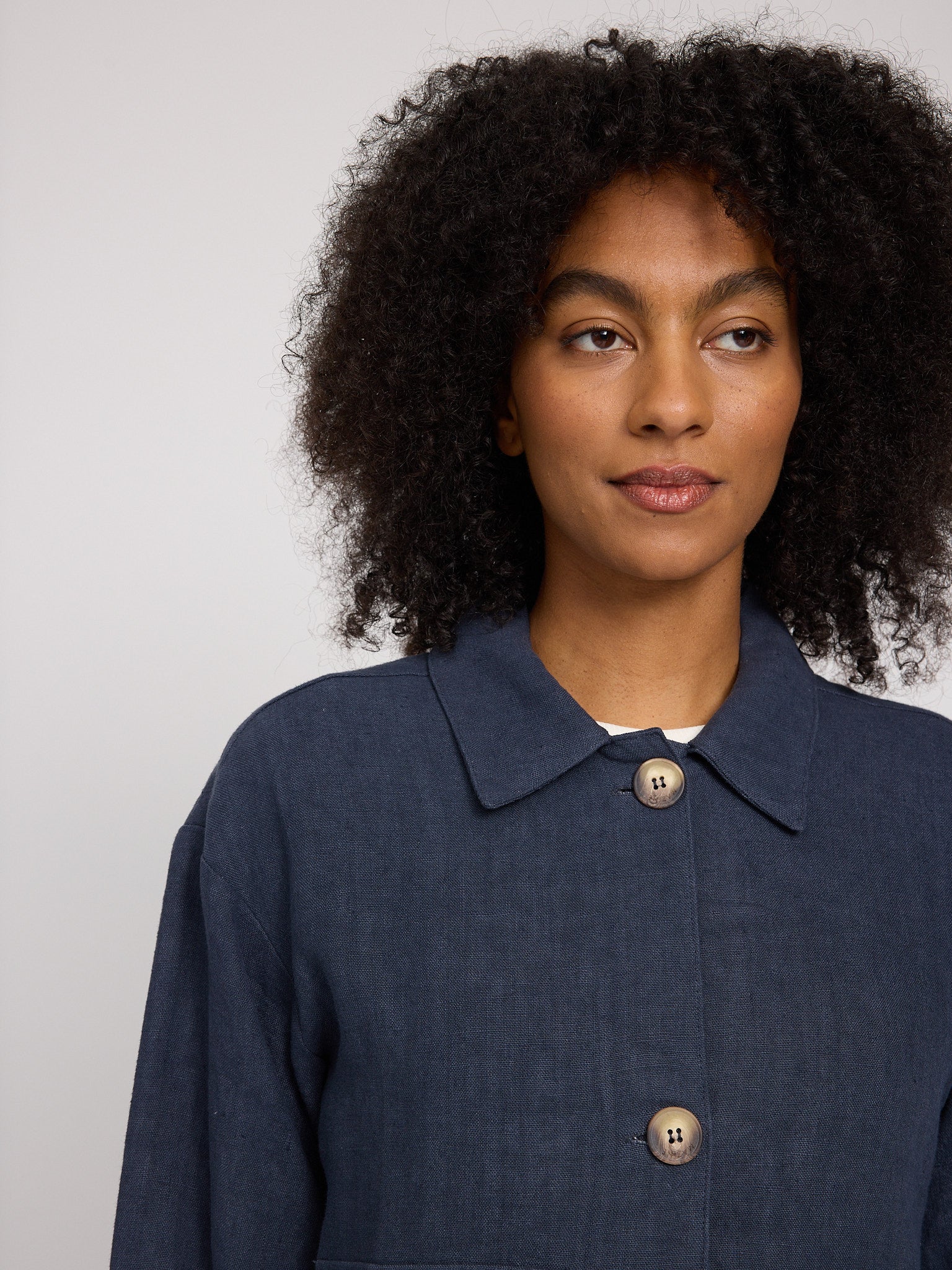 MAZINE Short Linen Jacket Freizeitjacken MAZINE