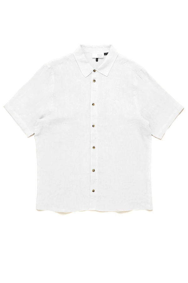 MAZINE Shortsleeve Linen Shirt Freizeitshirts /-hemden MAZINE