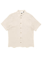 MAZINE Shortsleeve Linen Shirt Freizeitshirts /-hemden MAZINE infinity teel S