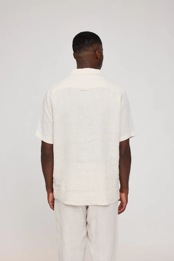 MAZINE Shortsleeve Linen Shirt Freizeitshirts /-hemden MAZINE