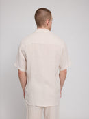MAZINE Shortsleeve Linen Shirt Freizeitshirts /-hemden MAZINE