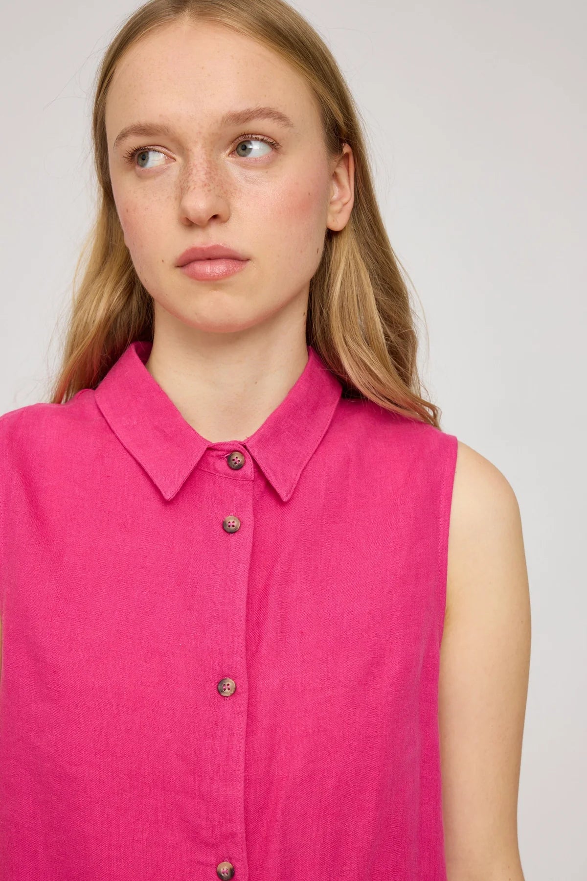 MAZINE Sleeveless Linen Blouse Freizeitshirts /-blusen MAZINE