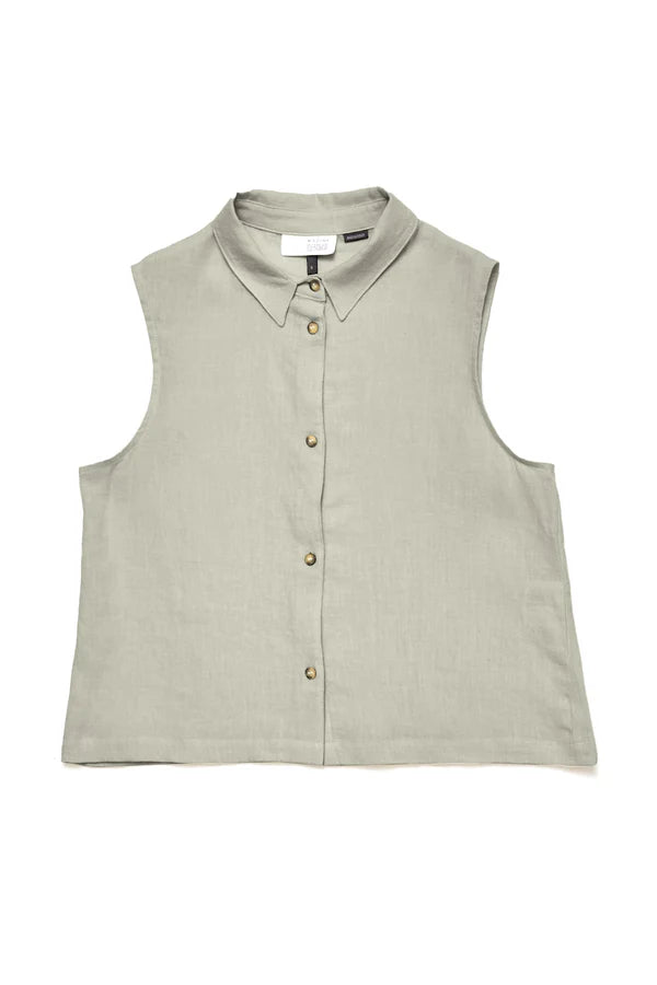 MAZINE Sleeveless Linen Blouse Freizeitshirts /-blusen MAZINE