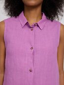 MAZINE Sleeveless Linen Shirt Freizeitshirts /-blusen MAZINE
