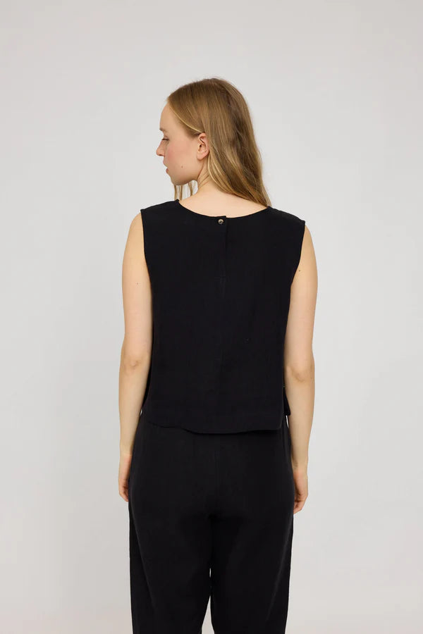 MAZINE Sleeveless Linen Top Freizeitshirts /-blusen MAZINE