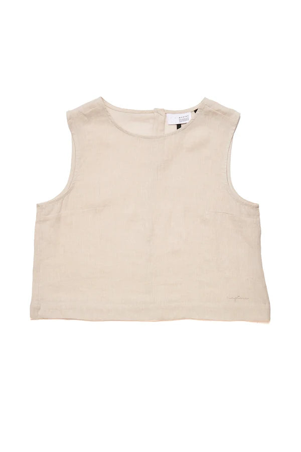 MAZINE Sleeveless Linen Top Freizeitshirts /-blusen MAZINE