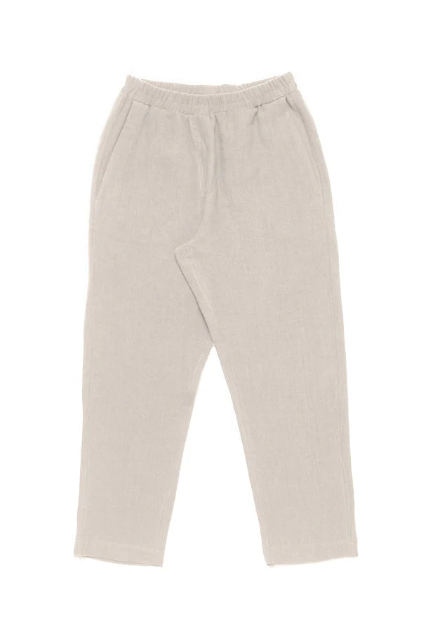 Mazine Straight Leg Linen Pants Freizeithosen MAZINE moon XS