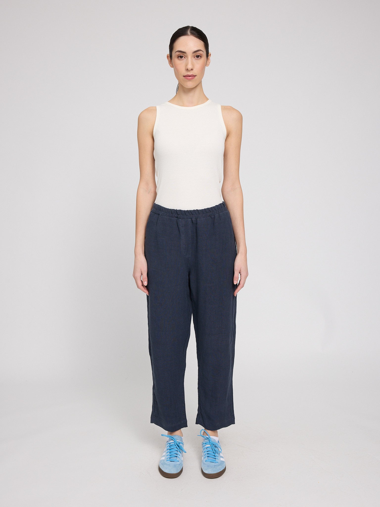 MAZINE Straight Leg Linen Pants Freizeithosen MAZINE